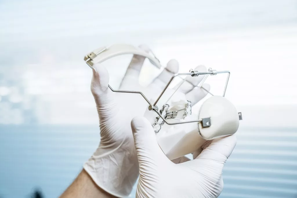 GNE mit Delair Maske, zur Korrektur der Oberkieferrücklage im Kindesalter ortho appliances GmbH